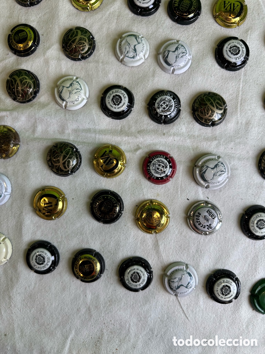 Coleccionismo de cava: Lote de 157 chapas de cava - Foto 8
