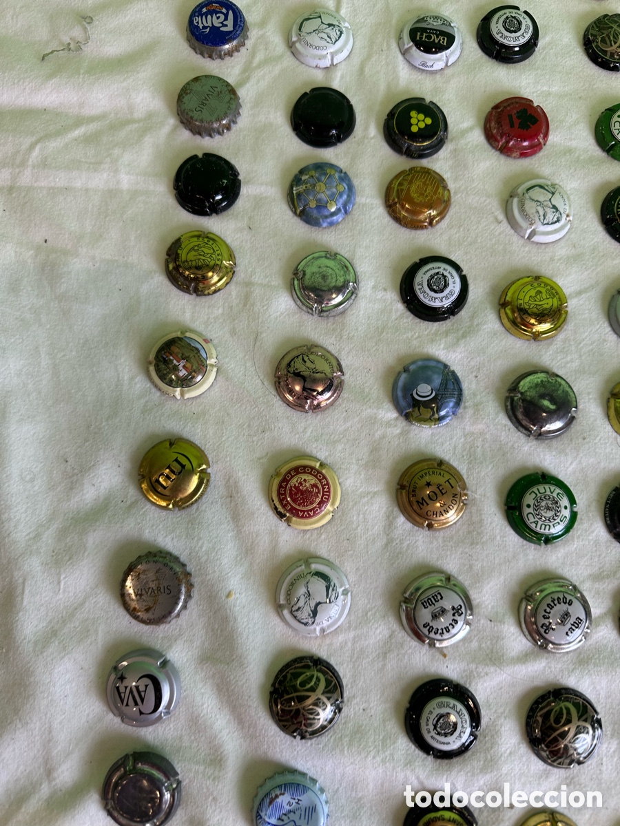 Coleccionismo de cava: Lote de 157 chapas de cava - Foto 11