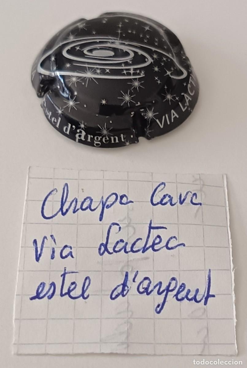 Coleccionismo de cava: Chapa de cava. Via Lactea. Estel DArgent. - Foto 9