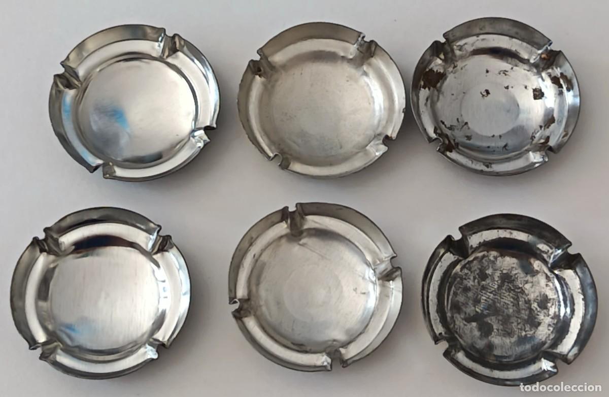 Coleccionismo de cava: 6 Chapas de cava. Recaredo. - Foto 5