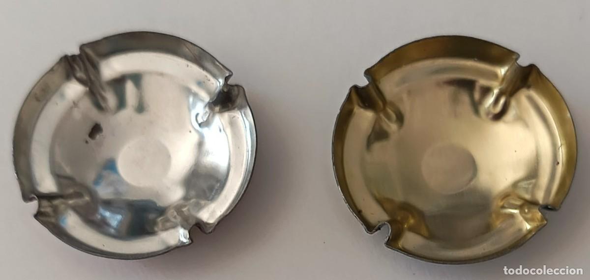 Coleccionismo de cava: 2 Chapas de cava. Rexach Baques. - Foto 4
