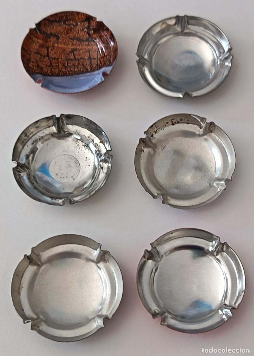 Coleccionismo de cava: 6 Chapas de cava. Sumarroca. - Foto 5