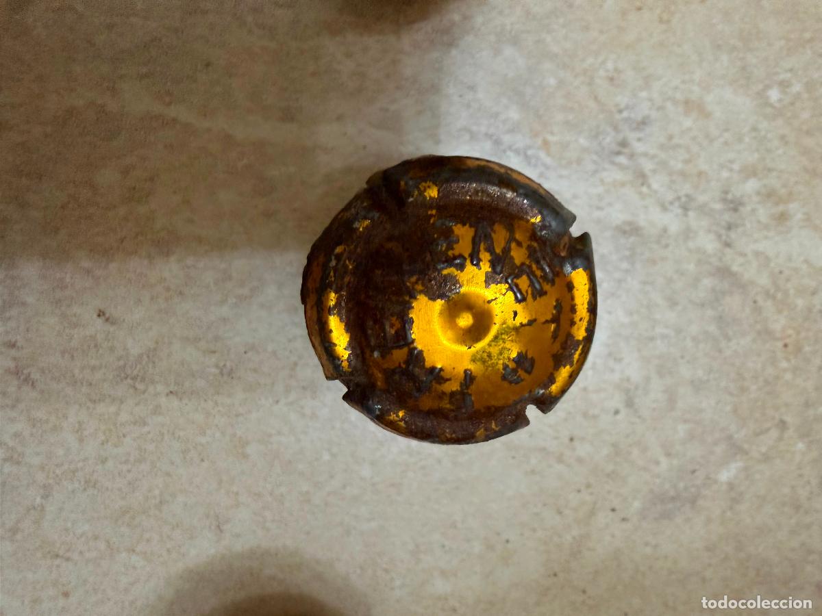 Coleccionismo de cava: Chapa cava dorada freixenet
