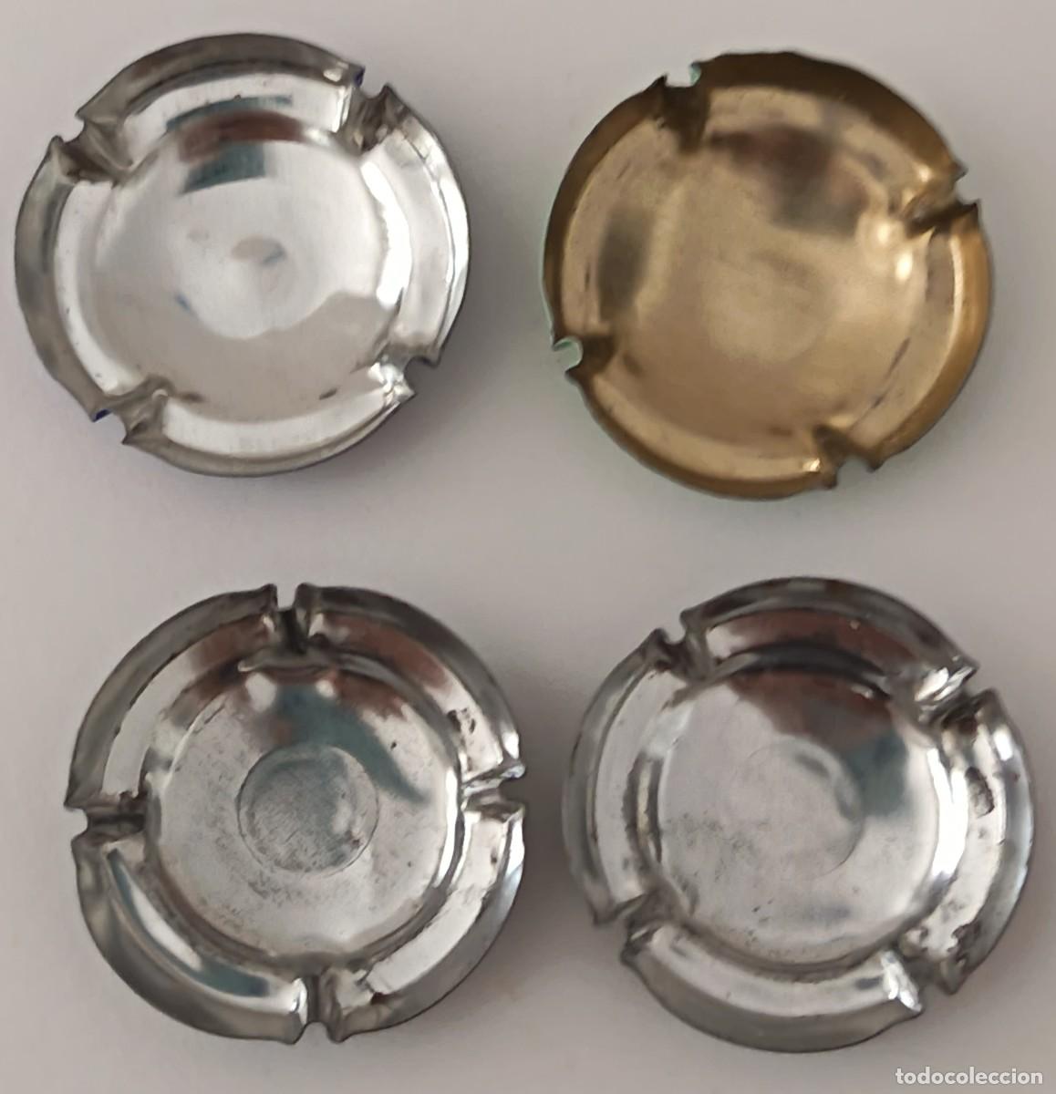 Coleccionismo de cava: 4 Chapas de cava. Robert. J. Mur. - Foto 4