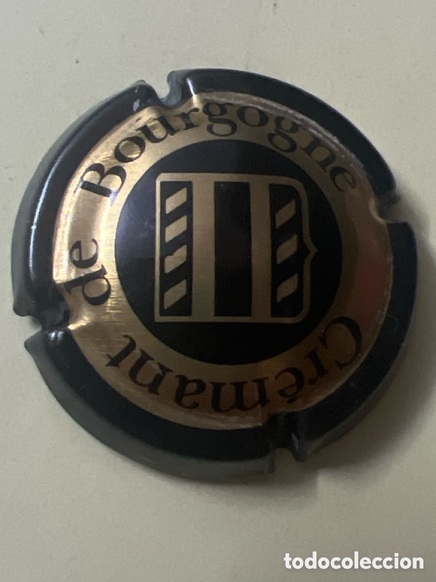 Coleccionismo de cava: T4/X14/N6. PLACA CHAMPAGNE - CREMANT DE BOUGOGNE