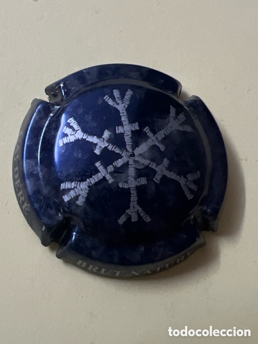 Coleccionismo de cava: T4/X13/G4. PLACA DE CAVA - CALDERE