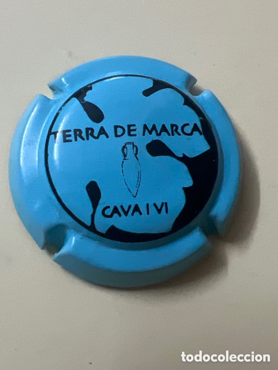 Coleccionismo de cava: T4/X16/i2. PLACA DE CAVA - TERRA DE MARCA