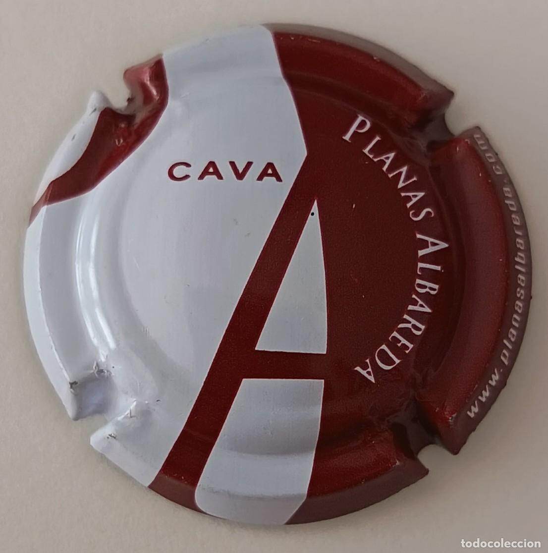 Coleccionismo de cava: Chapa de cava. Planas Albareda. - Foto 1