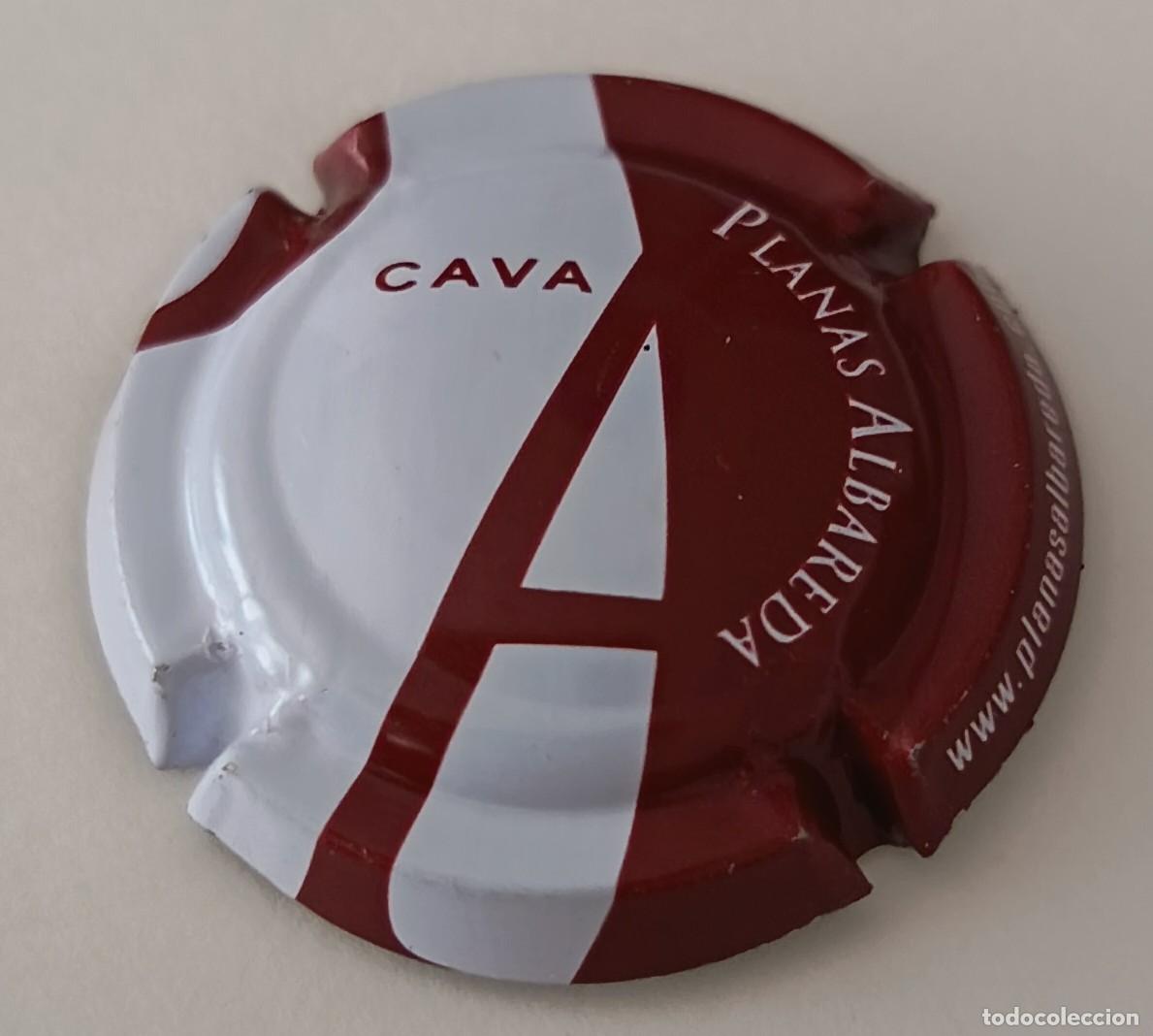 Coleccionismo de cava: Chapa de cava. Planas Albareda. - Foto 4
