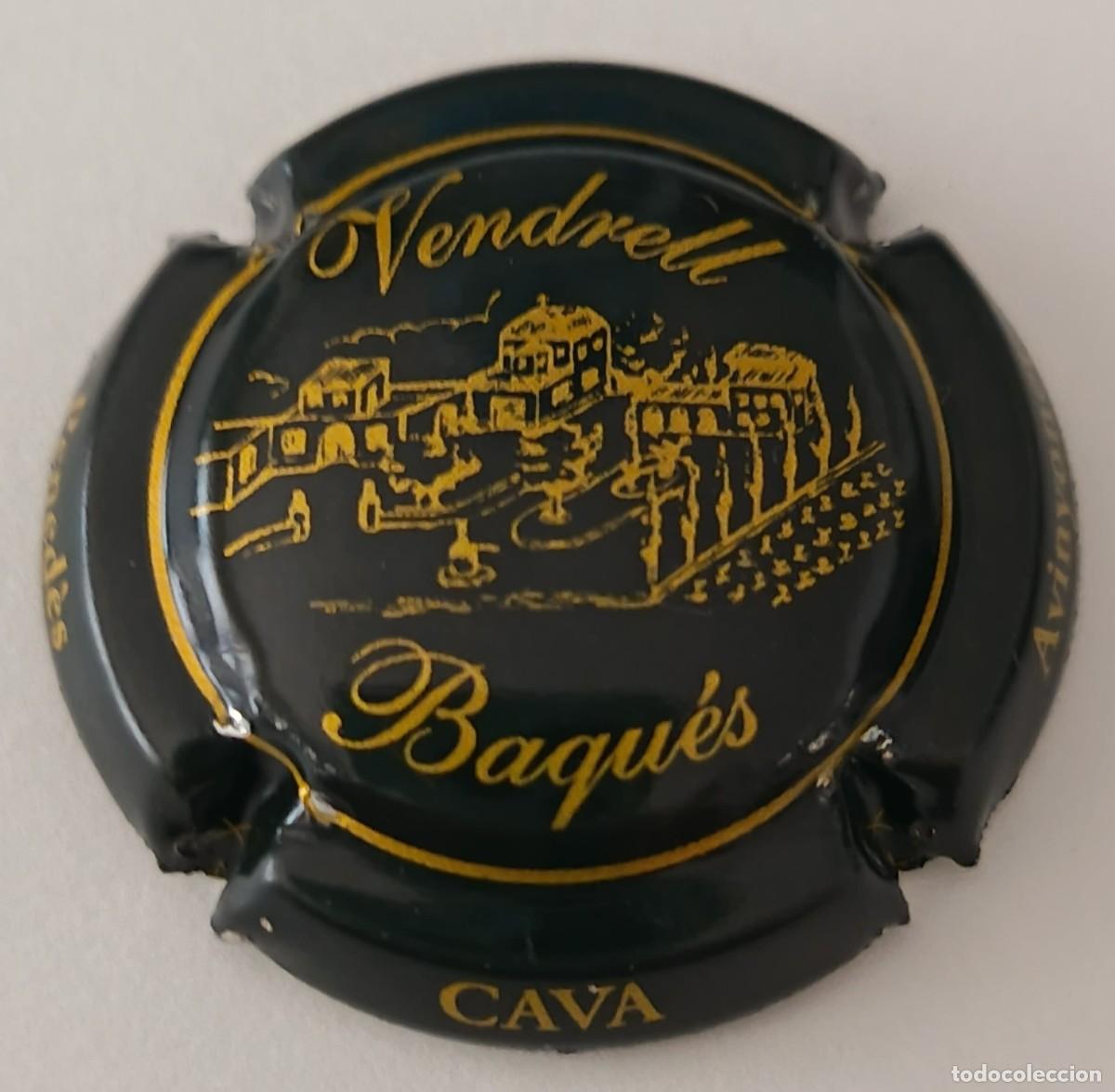 Coleccionismo de cava: Chapa de cava. Vendrell Baques. Avinyonet del Penedes.