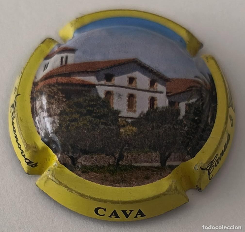 Coleccionismo de cava: Chapa de cava. Canals Casa Nova.