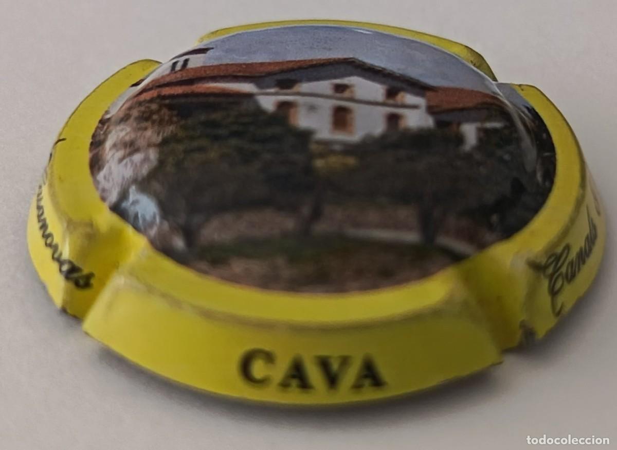 Coleccionismo de cava: Chapa de cava. Canals Casa Nova. - Foto 2
