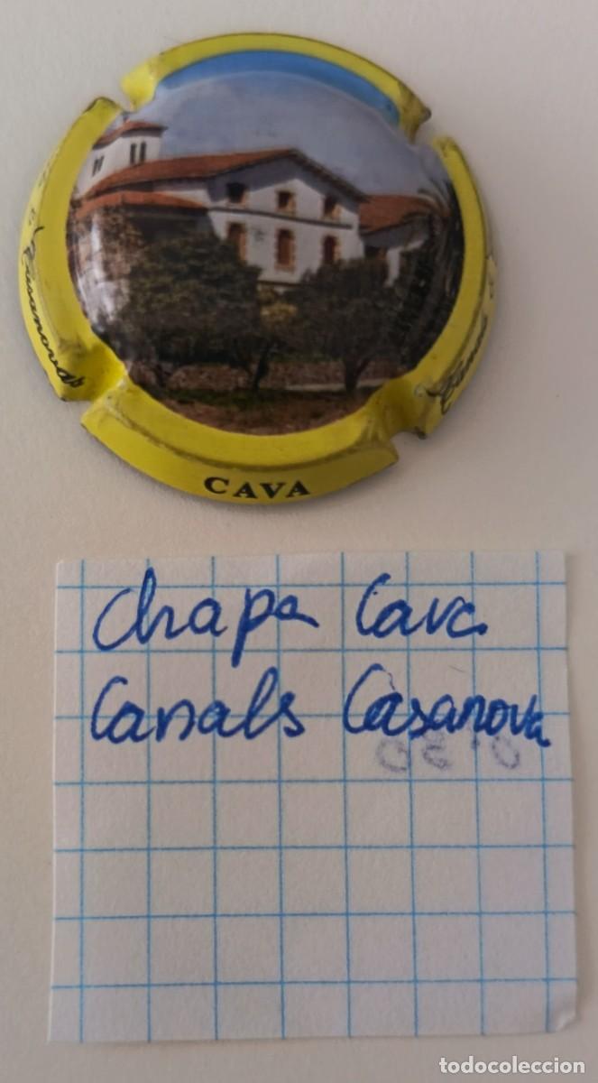 Coleccionismo de cava: Chapa de cava. Canals Casa Nova. - Foto 3