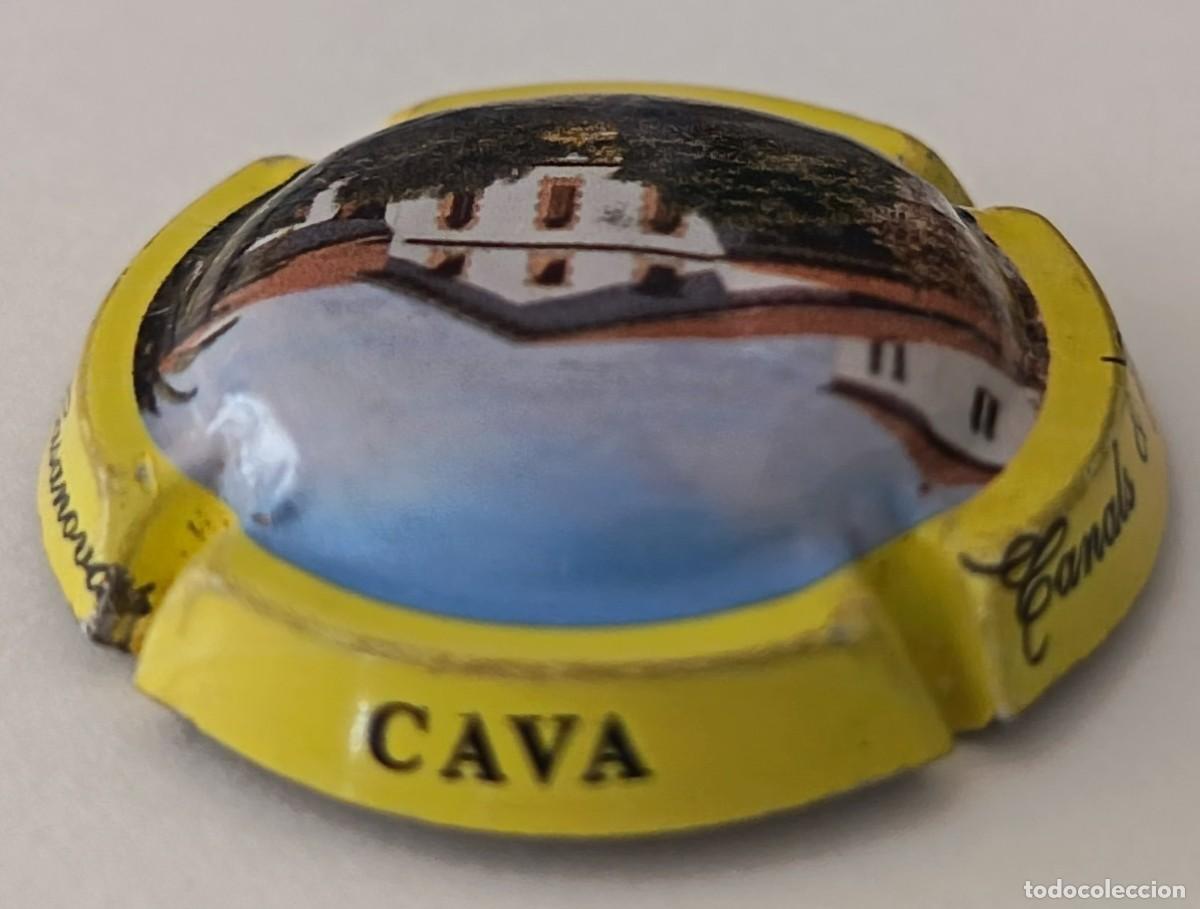 Coleccionismo de cava: Chapa de cava. Canals Casa Nova. - Foto 5