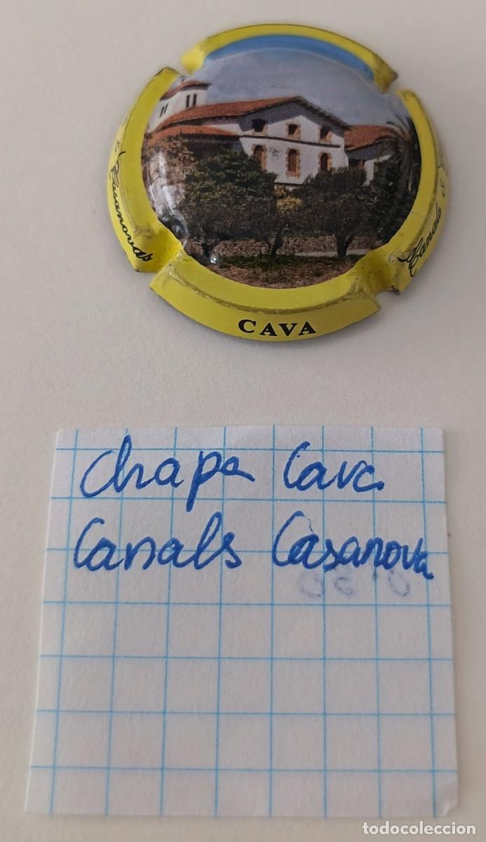 Coleccionismo de cava: Chapa de cava. Canals Casa Nova. - Foto 8