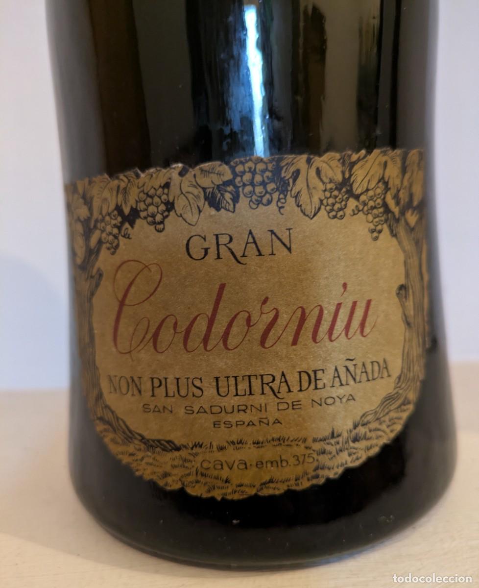 Coleccionismo de cava: Botella Gran Codorniu Non Plus Ultra - Foto 2