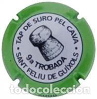 Coleccionismo de cava: PLACA DE CAVA - TROBADES - 2008 - 9a Trobada Tap de Suro Pel Cava Sant Feliu de Gu&iacute;xols. X 39501