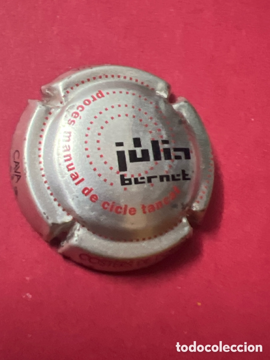 Coleccionismo de cava: H4/X27/H6. PLACA DE CAVA - JULIA BERNET