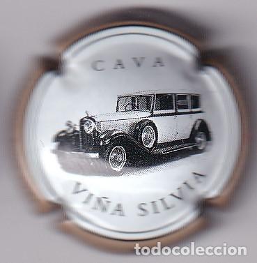 Coleccionismo de cava: PLACA DE CAVA VI&Ntilde;A SILVIA DE UN COCHE DE EPOCA (CAPSULE) COCHE-CAR - HISPANO SUIZA 1932