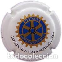 Coleccionismo de cava: PLACA DE CAVA - PIRULES - Commemoratives - Ganador 1a Cata Rotaria 2004 Rotary International X 08723