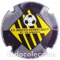 Coleccionismo de cava: PLACA DE CAVA - Associacions i clubs - E.F. Hristo Stoitchkov F.C. Vilafranca. MASET - X 3268