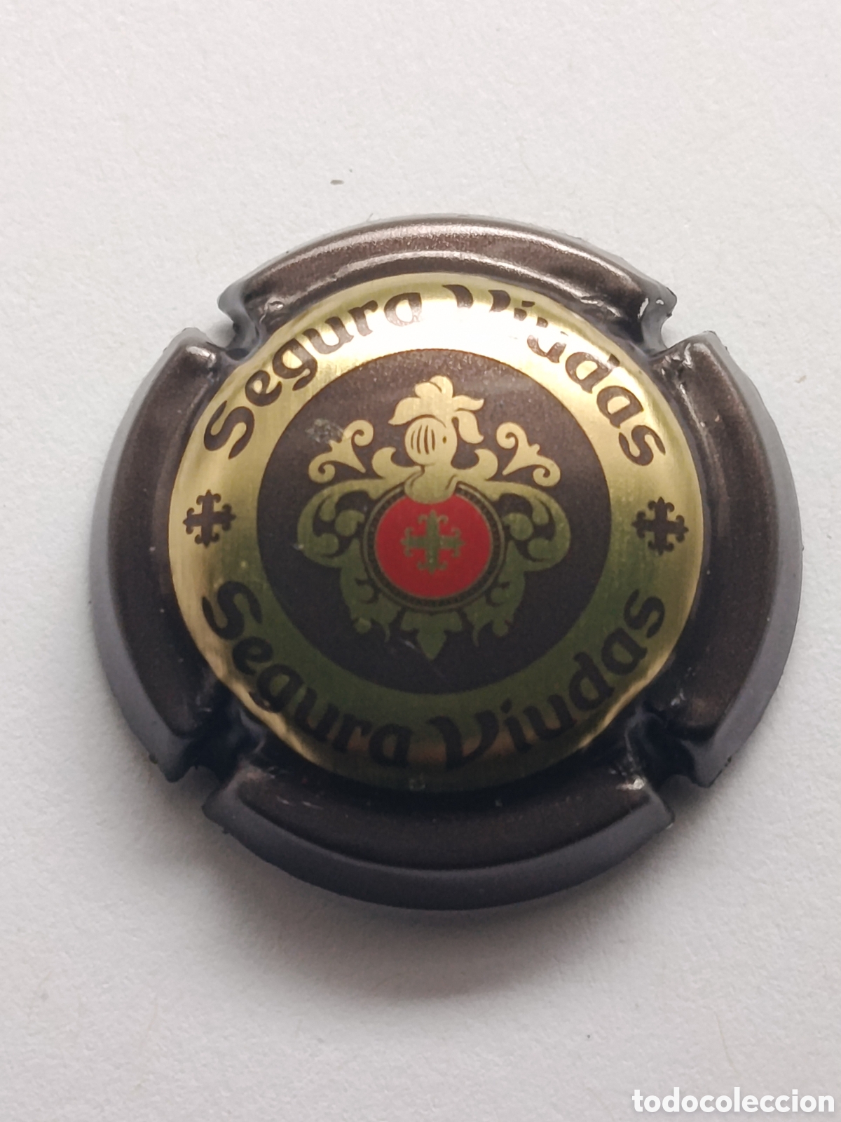 Coleccionismo de cava: Placa de cava Segura Viudas