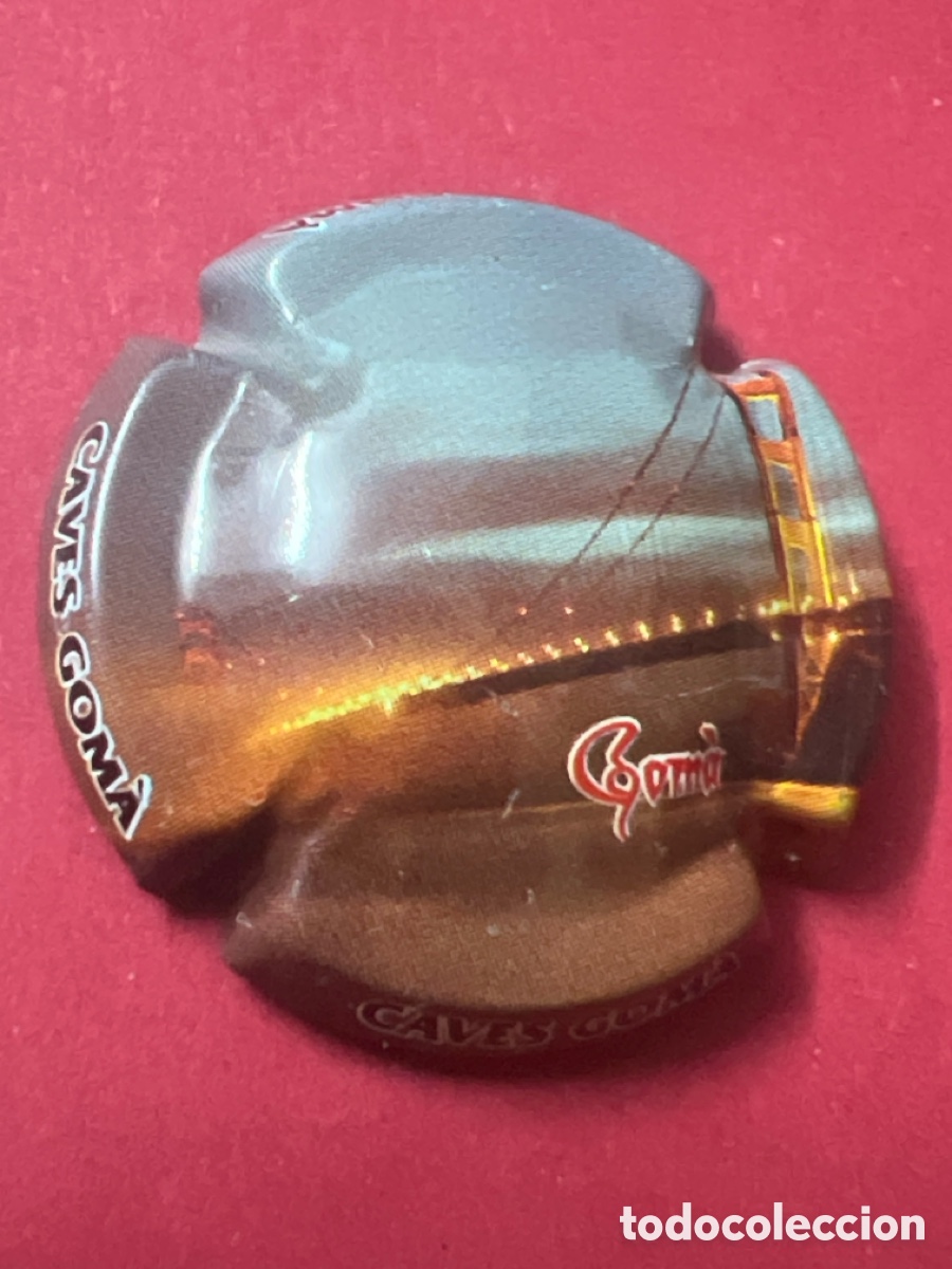Coleccionismo de cava: T4/X26/M6. PLACA DE CAVA - GOMA