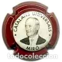 Coleccionismo de cava: PLACA DE CAVA - PIRULES - Catalans Universals. Mir&oacute;. - X 7645