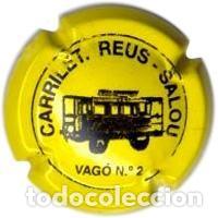 Coleccionismo de cava: PLACA DE CAVA - PIRULES - Carrilet. Reus - Salou Vag&oacute; n&ordm; 2. X 49840
