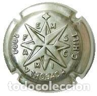 Coleccionismo de cava: PLACA DE CAVA - TROBADES - Fem Amics 2003 V Trobada C. Hill. - PLATA - X 21119