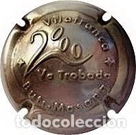 Coleccionismo de cava: PLACA DE CAVA - TROBADES - Vilafranca 2000 Va Trobada Buti Masana. - X 11611 - PLATA