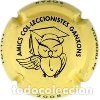 Coleccionismo de cava: PLACA DE CAVA - 2008 2a Trobada Sopar Juliol. - Amics Col.leccionistes Ganxons. X 40879