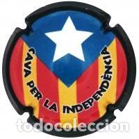 Coleccionismo de cava: PLACA DE CAVA - PIRULES - Cava per la Independ&egrave;ncia - X 102561