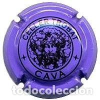 Coleccionismo de cava: PLACA DE CAVA - CELLER TROBAT - X 93799 LILA
