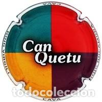 Coleccionismo de cava: PLACA CHAPA CAVA - CAN QUETU **c
