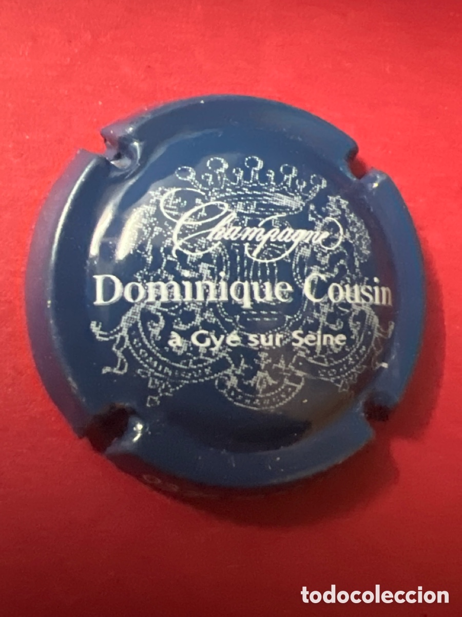 Coleccionismo de cava: T4/X32/P1. PLACA DE CHAMPAGNE - DOMINIQUE COUSIN