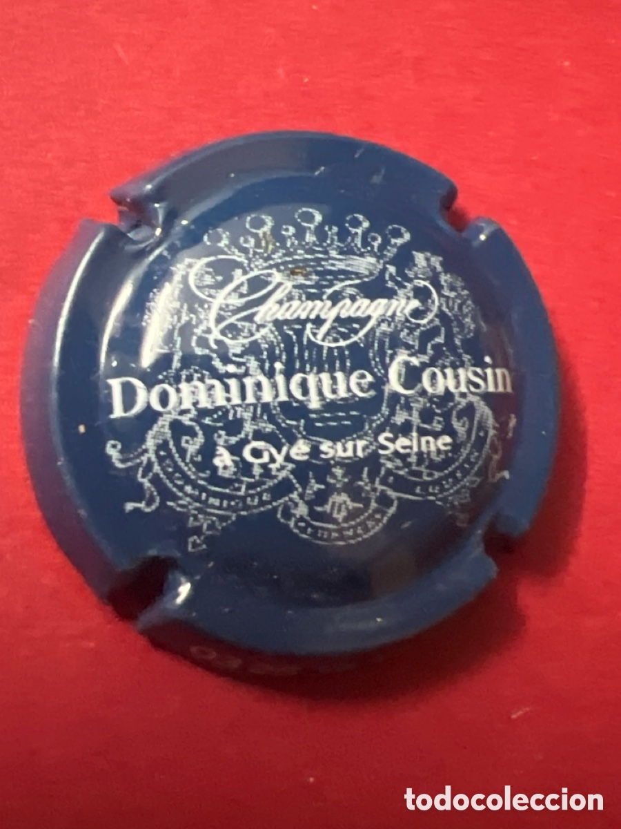 Coleccionismo de cava: T4/X32/P2. PLACA DE CHAMPAGNE - DOMINIQUE COUSIN