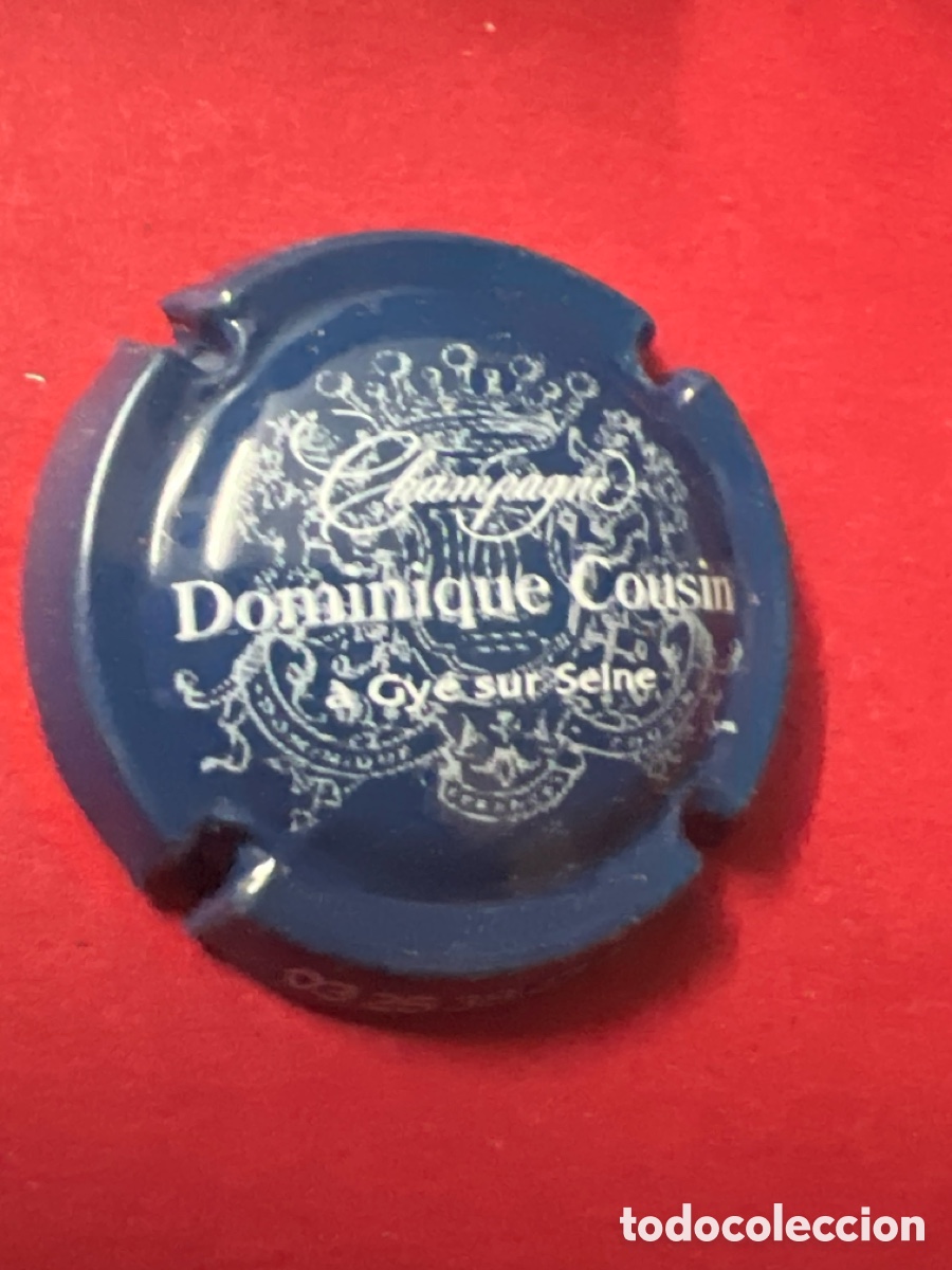 Coleccionismo de cava: T4/X32/P4. PLACA DE CHAMPAGNE - DOMINIQUE COUSIN