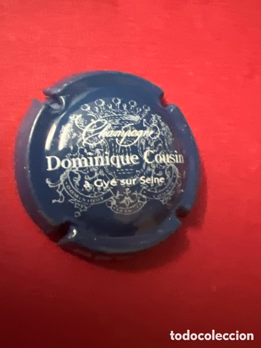 Coleccionismo de cava: T4/X32/P5. PLACA DE CHAMPAGNE - DOMINIQUE COUSIN