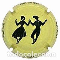 Coleccionismo de cava: PLACA DE CAVA - SADURN&Iacute; COMAS CODORNIU - X 106462 color crema