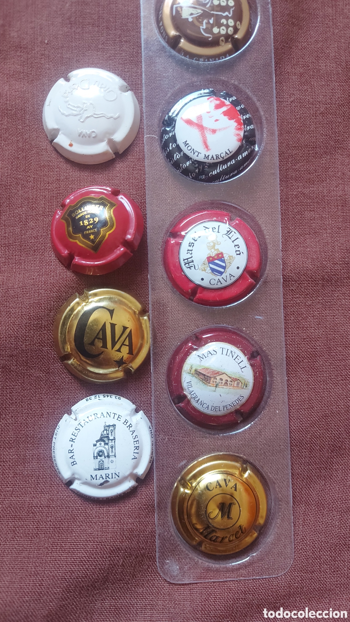 Coleccionismo de cava: COLECCI&Oacute;N DE 40 CHAPAS DE CAVA - Foto 2