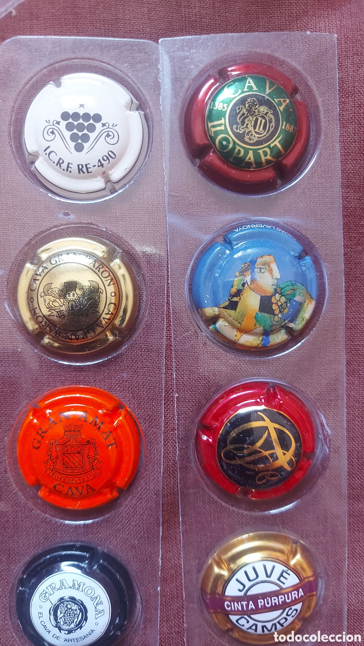 Coleccionismo de cava: COLECCI&Oacute;N DE 40 CHAPAS DE CAVA - Foto 3