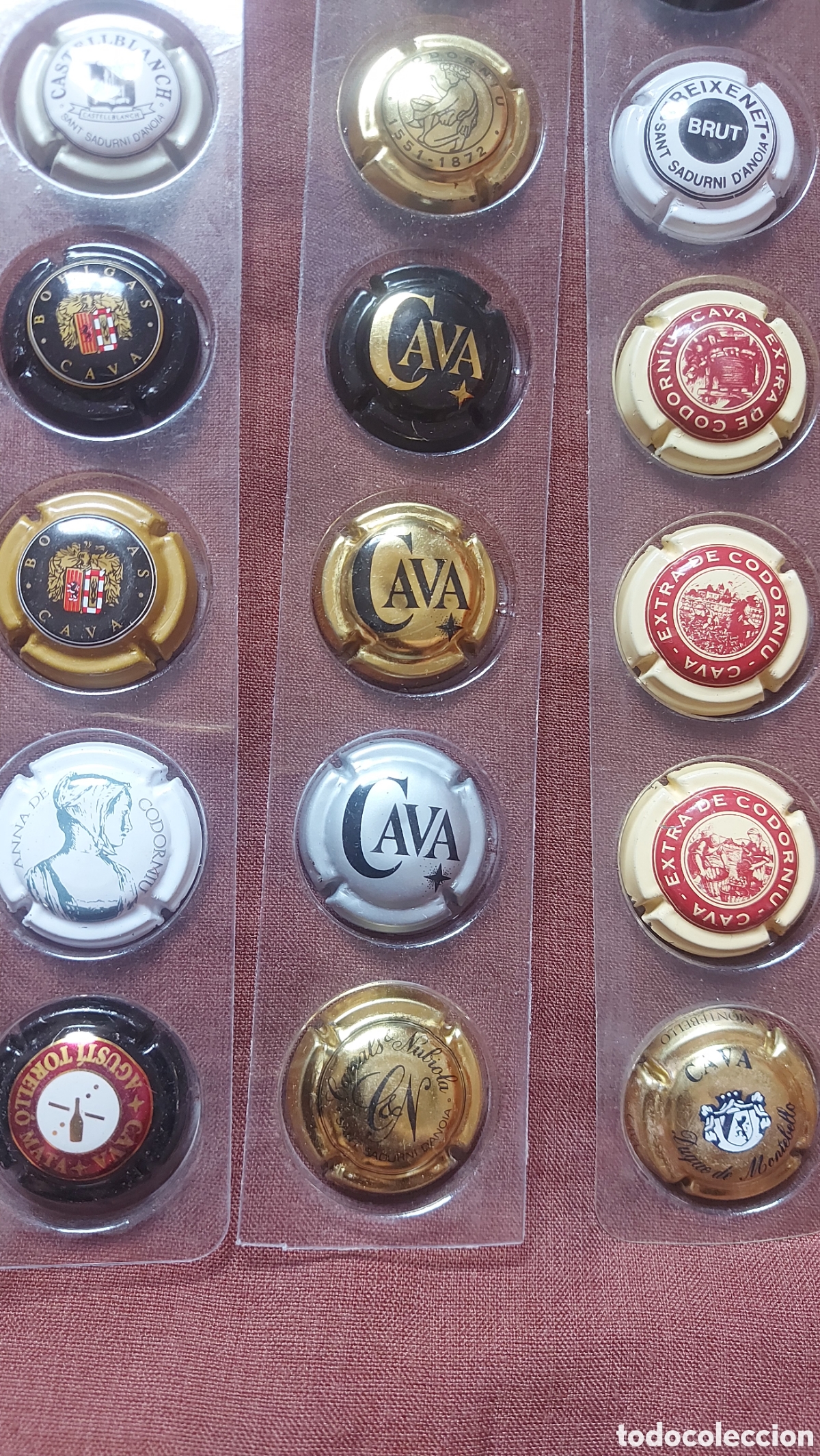 Coleccionismo de cava: COLECCI&Oacute;N DE 40 CHAPAS DE CAVA - Foto 4