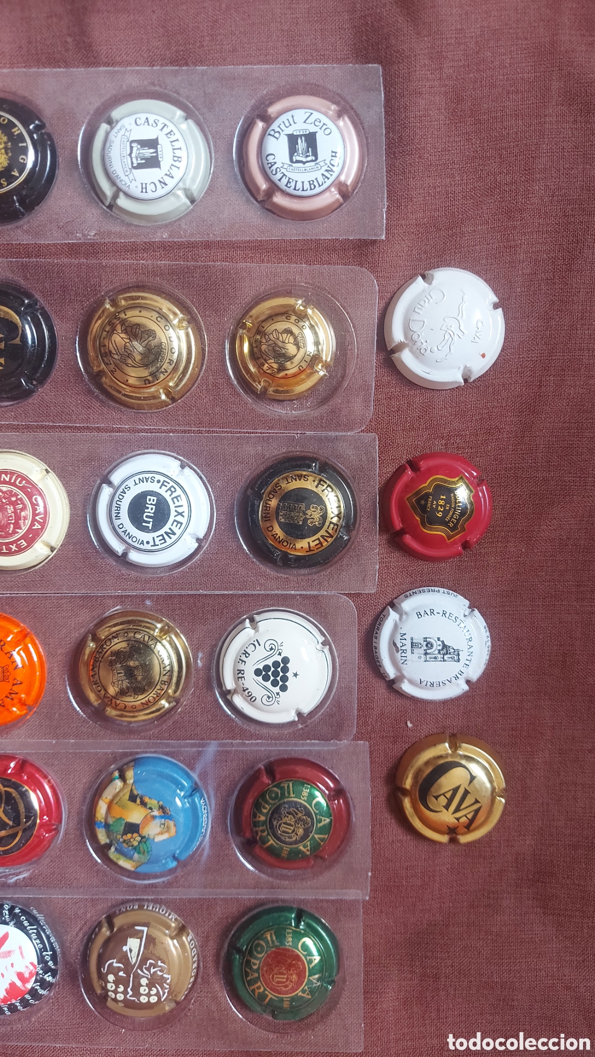 Coleccionismo de cava: COLECCI&Oacute;N DE 40 CHAPAS DE CAVA - Foto 8