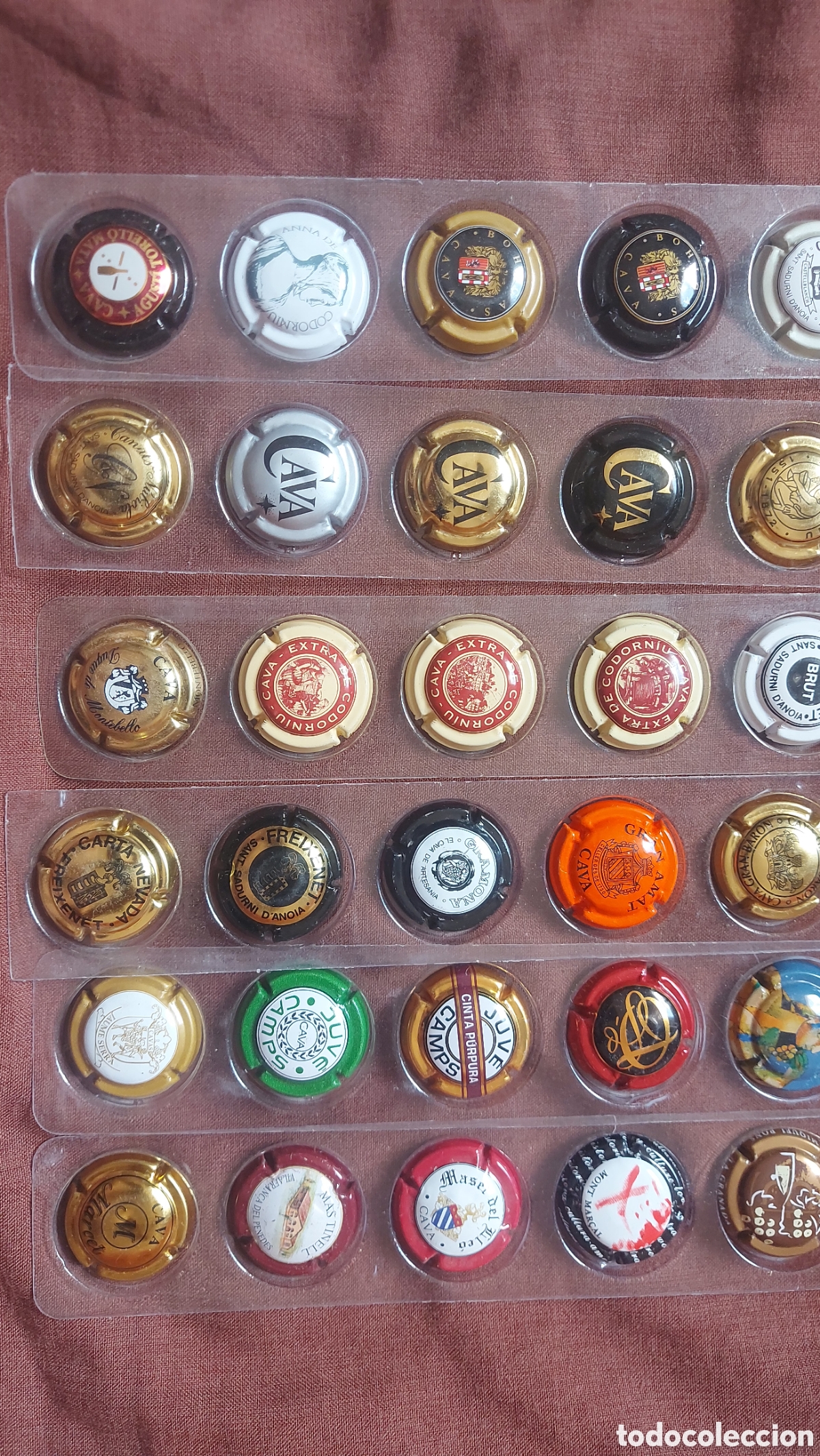 Coleccionismo de cava: COLECCI&Oacute;N DE 40 CHAPAS DE CAVA - Foto 10