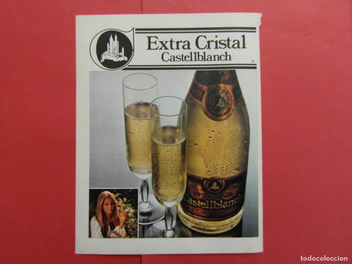 Collectionnisme de cava: PUBLICIDAD 1975 - CASTELLBLANCH CAVA CHAMPAN