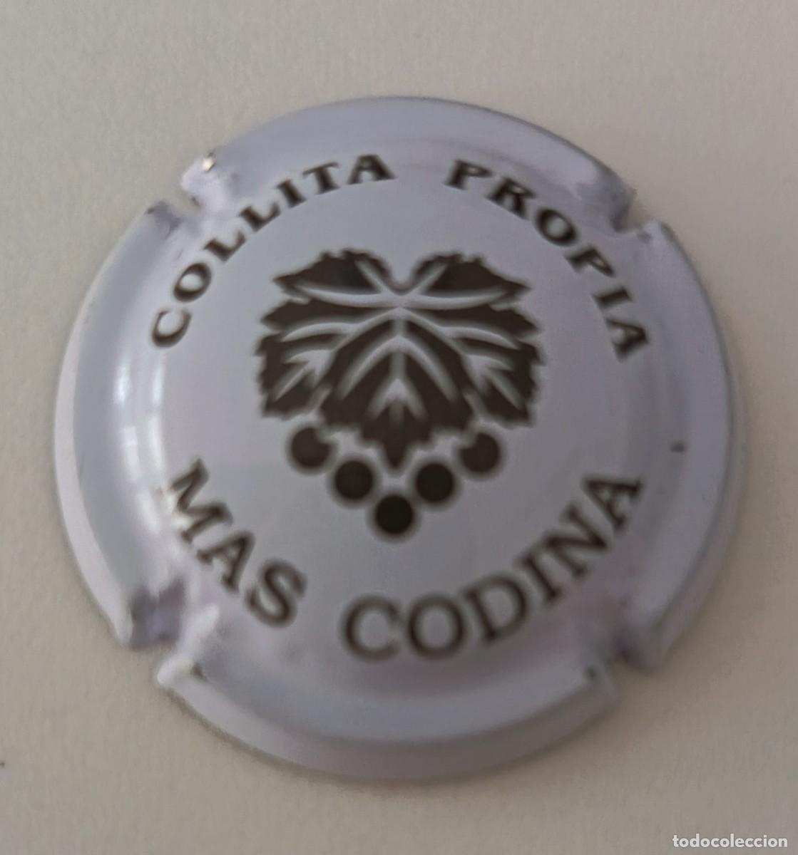Coleccionismo de cava: Chapa o placa. Cava Mas Codina. Collita propia.