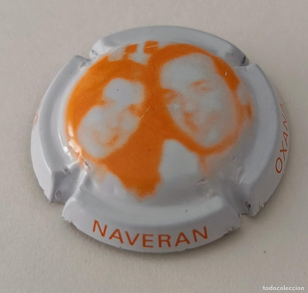 Coleccionismo de cava: Chapa o placa. Cava Marc de Naveran Oxana.