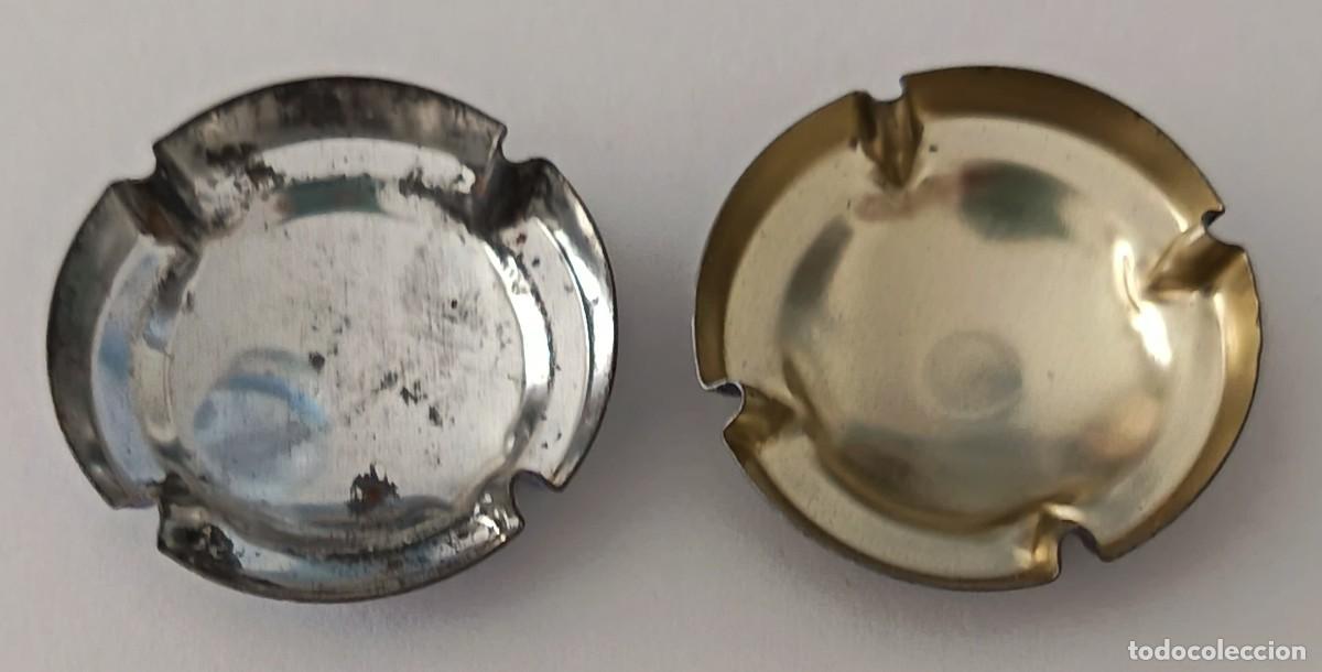 Coleccionismo de cava: 2 Chapas o placas. Cava Kripta. - Foto 4