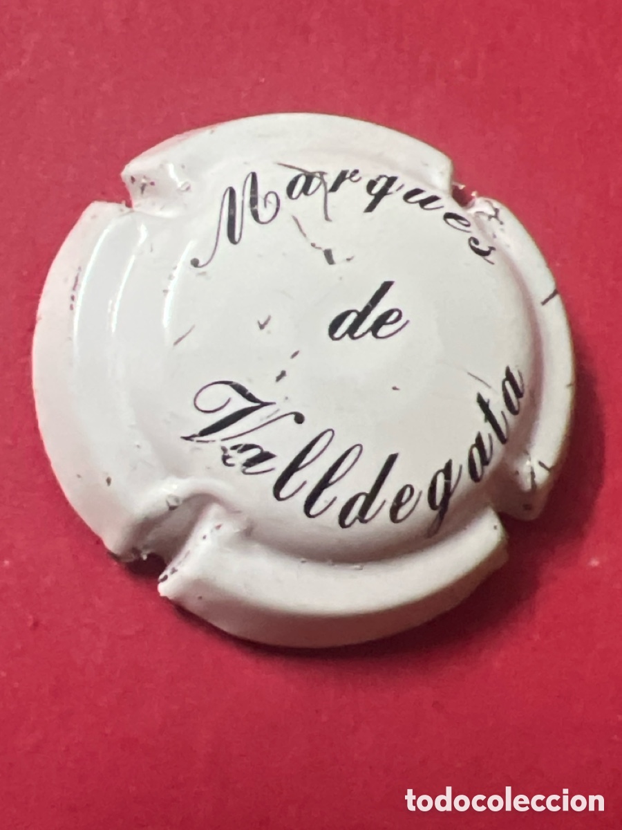 Coleccionismo de cava: T4/X47/H6. USADA - PLACA DE CAVA - MARQU&Eacute;S DE VALL DE GATA